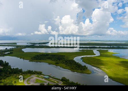 Mobile Bay, Alabama Stockfoto