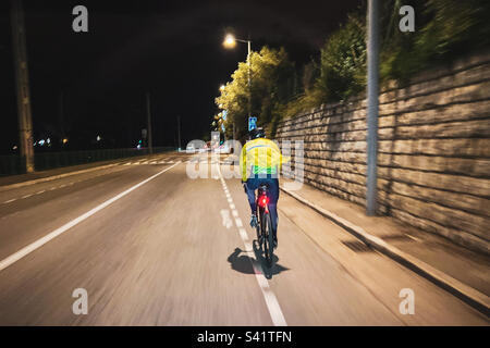 Nacht-Anruf Stockfoto