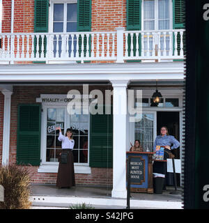 November 2022, The Whaley House Museum, Altstadt, San Diego, Kalifornien, Usa Stockfoto