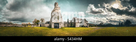 Die wunderbare Scheune, Leixlip, Kildare im Frühling. Stockfoto