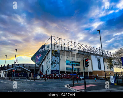 Elland Road Heimat von Leeds United Stockfoto