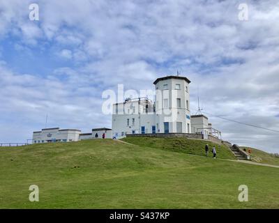 Großer Orme-Gipfel-Komplex Llandudno Stockfoto