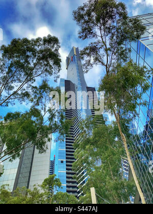 Eureka Tower Skydeck Melbourne Victoria Melbourne Australien Stockfoto