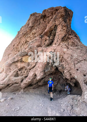 Papago Park in Arizona Stockfoto