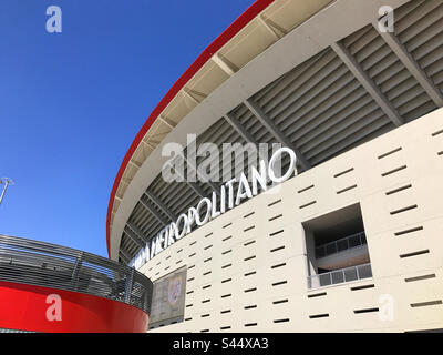 CIVITAS Metropolitano Stadion. Madrid, Spanien. Stockfoto