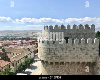 Segovia, Spanisches Schloss. Stockfoto