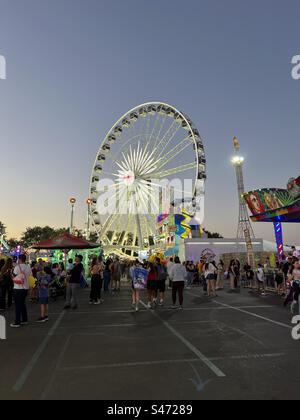 Riesenrad Spaß Stockfoto