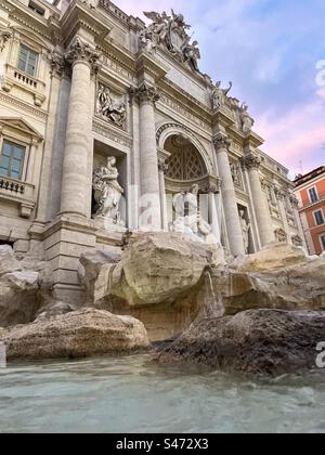 Fontana di Trevi, Rom Stockfoto