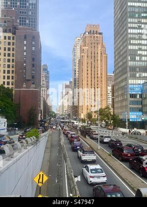 New York City Verkehr Stockfoto