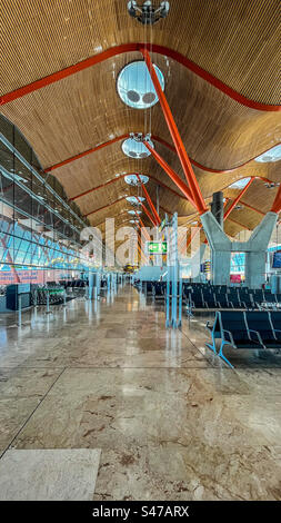 Flughafen Adolfo Suárez Madrid-Barajas Stockfoto