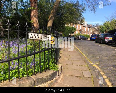 Ann Street, des res in Stockbridge, Edinburgh Stockfoto