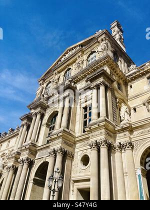 Das Louvre Museum Paris Frankreich Stockfoto