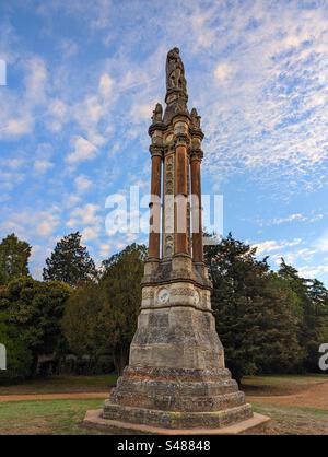 Prinz Albert Statue im Albert Park Abingdon an der Themse Großbritannien Stockfoto