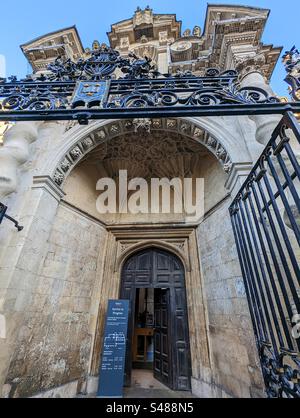 Veranda zur St. Mary’s Church High Street Oxford Stockfoto