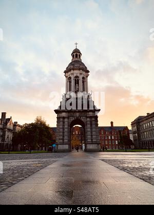 Trinity College Dublin Irland Stockfoto