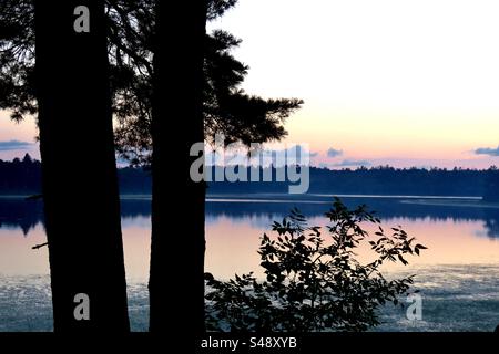 Lake Itasca Stockfoto