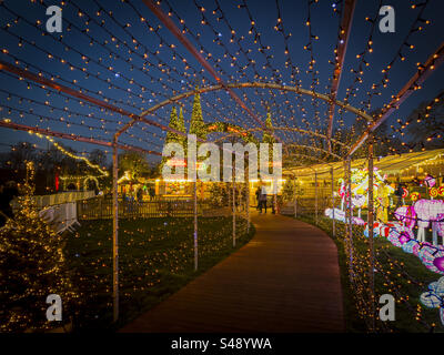 Cardiff Christmas Festival: Phillip Roberts Stockfoto