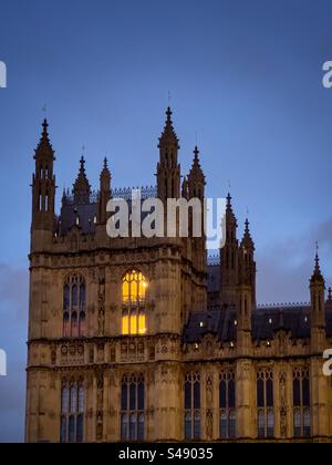 Westminster. Kammern des Parlaments. London Stockfoto