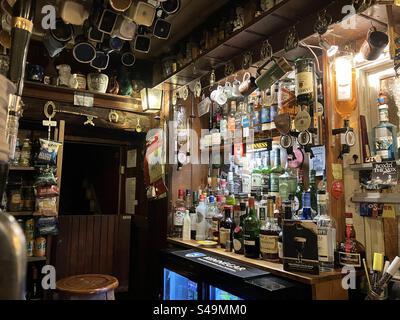 Nancys Bar in Ardara, County Donegal, Irland Stockfoto