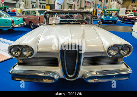 Piemont, Turin, Italien. 15. März, 2019. Lingotto Messe in Piemont. Festival der Amerika - alten amerikanischen Auto Kredit: Wirklich Easy Star/Alamy leben Nachrichten Stockfoto