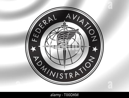 Die Vorschriften der Federal Aviation Administration Stockfoto