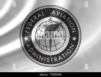 Die Vorschriften der Federal Aviation Administration Stockfoto