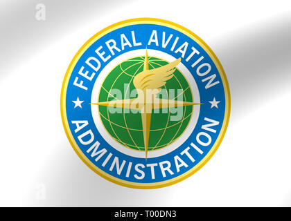 Die Vorschriften der Federal Aviation Administration Stockfoto