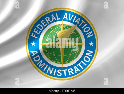 Die Vorschriften der Federal Aviation Administration Stockfoto