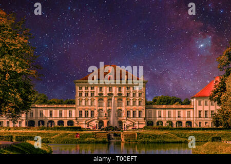 Konzept Bayern: Nympfenburg Palace - München Stockfoto