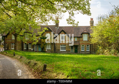 Heide Cottages, Mühle Ort, Chislehurst, Kent Stockfoto