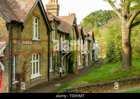 Heide Cottages, Mühle Ort, Chislehurst, Kent Stockfoto