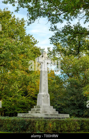 Kaiserliche Prinz Denkmal, Prince Imperial Road, Chislehurst, Kent Stockfoto