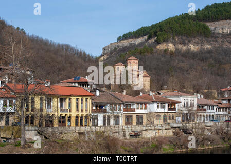 St Dimitar Solunski (Hl. Dimitrios von Thessaloniki) Kirche in Veliko Tarnovo, Bulgarien. St. Demetrius von Thessaloniki ist die älteste Kirche in der Stadt Stockfoto
