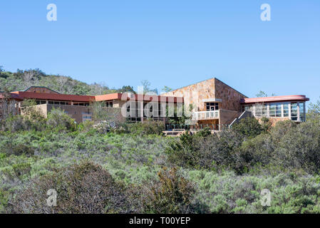 Mission Trails Visitor Center Gebäude. Mission Trails Regional Park, San Diego, Kalifornien, USA. Stockfoto