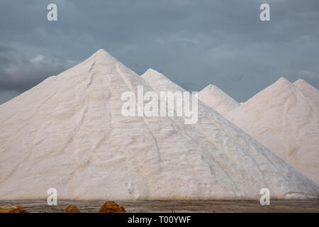 Salz Berg in ein Salz der Bergbau Stockfoto