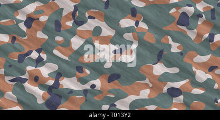 Army Camouflage Hintergrund. Military Camo Kleidung Textur. Nahtlose Combat Uniform. Stockfoto