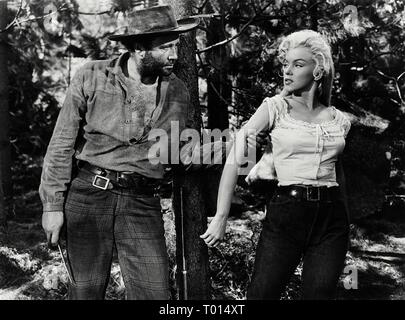 MARILYN MONROE, Fluss ohne Wiederkehr, 1954 Stockfoto