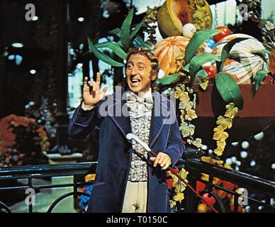 GENE WILDER, Willy Wonka und die Schokoladenfabrik, 1971 Stockfoto