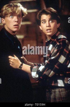 ANTHONY MICHAEL HALL, ILAN MITCHELL - SMITH, Weird Science, 1985 Stockfoto