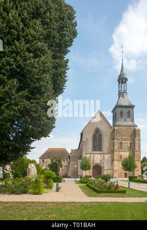 Frankreich, Languedoc-Roussillon, Aude, Montier-en-Der, Abteikirche Peter und Paul Stockfoto