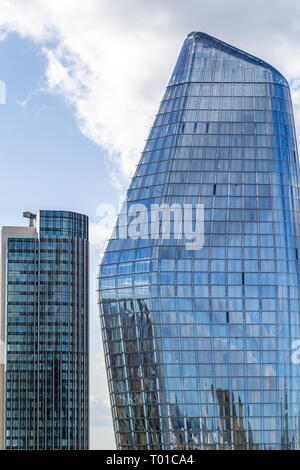 Neuen Londoner Wahrzeichen, die Markanten 1 Blackfriars Tower. London Stockfoto