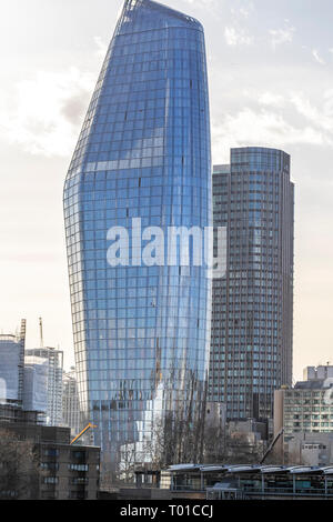 Neuen Londoner Wahrzeichen, die Markanten 1 Blackfriars Tower. London Stockfoto