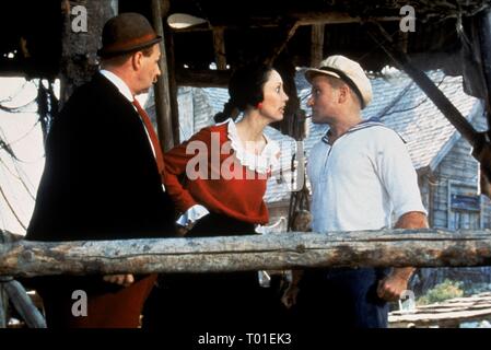 PAUL DOOLEY, SHELLEY DUVALL, Robin Williams, Popeye, 1980 Stockfoto