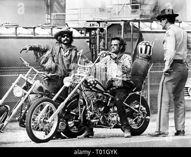 DENNIS HOPPER, Peter Fonda, EASY RIDER, 1969 Stockfoto