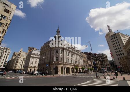 Bukarest, Rumänien - Juli 01, 2018: Grand Hotel Continental auf Sieg Avenue in Bukarest, Rumänien. Stockfoto