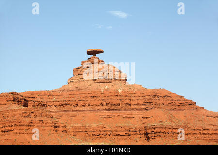 Mexican Hat Rock Formation, Utah, USA Stockfoto