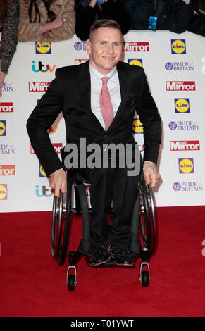 Oct 06, 2014 - London, England, UK-Pride of Britain Awards 2014 Roter Teppich Ankünfte im Grosvenor House Hotel Foto zeigt: Stockfoto