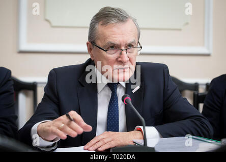 Piotr Glinski in Warschau, Polen, am 13. Dezember 2018 Stockfoto