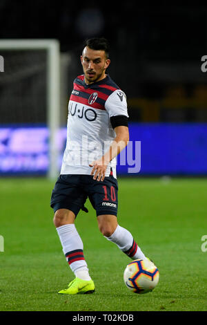 Turin, Italien. 16.03.2019, Stadio Olimpico di Torino, Turin, Italien; Serie A Fußball, Torino gegen Bologna; Nicola Sansone spielt den Ball Credit: Aktion Plus Sport Bilder/Alamy leben Nachrichten Stockfoto