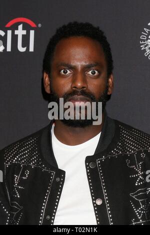 Los Angeles, CA, USA. 16 Mär, 2019. Baron Vaughn in der Ankunftshalle für PaleyFest LA 2019 Netflix GNADE UND FRANKIE, die Dolby Theater in Hollywood und Highland Center, Los Angeles, CA, 16. März, 2019. Credit: Priscilla Grant/Everett Collection/Alamy leben Nachrichten Stockfoto